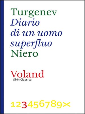 cover image of Diario di un uomo superfluo